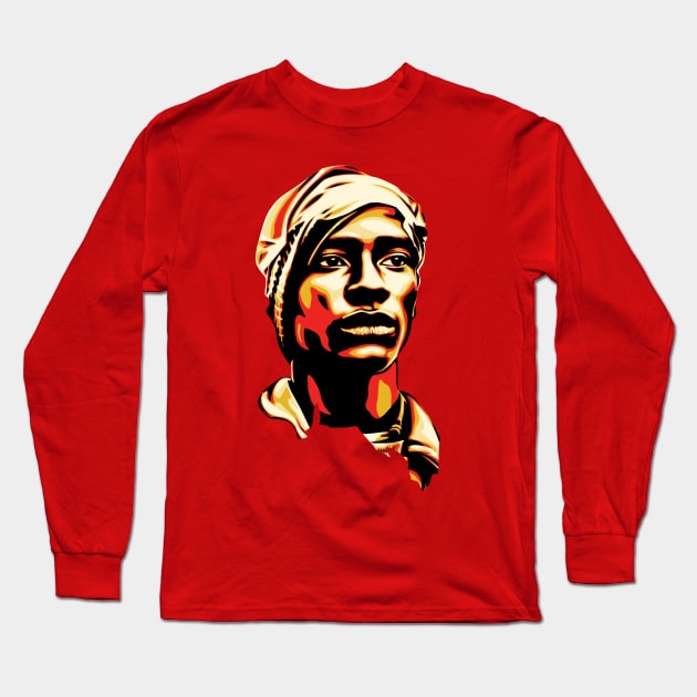 Human Rights Black Man Long Sleeve T-Shirt by zorata